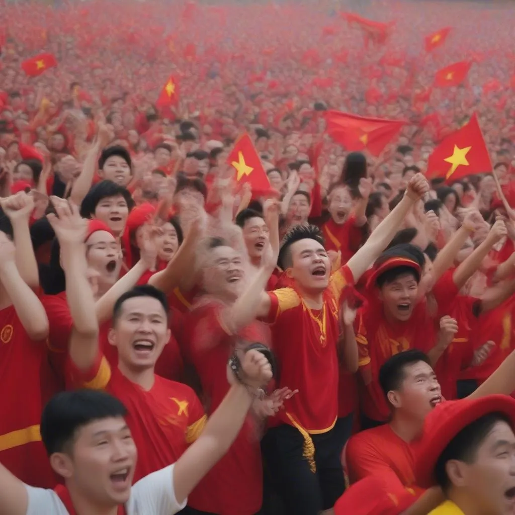 Vietnamese football fans