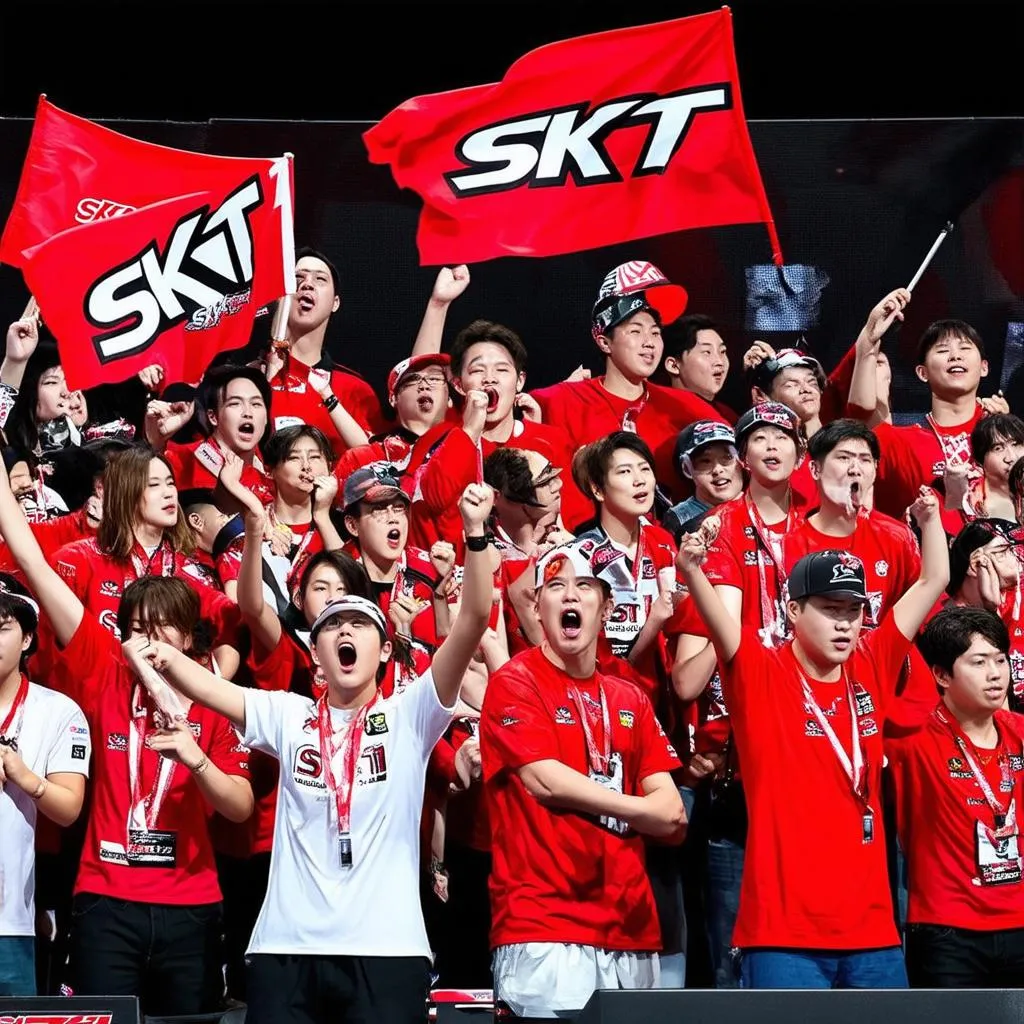 Fan hâm mộ SKT