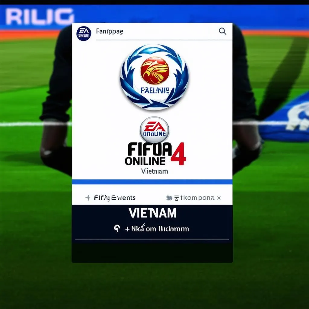 Fanpage FIFA Online 4