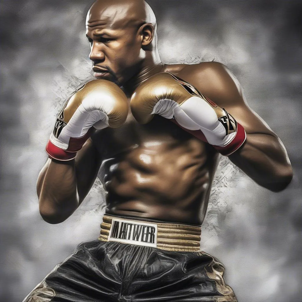 Hình ảnh Floyd Mayweather Jr, Vua Quyền Anh Hiện Đại