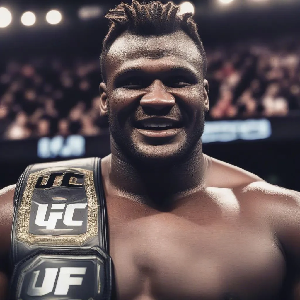 Francis Ngannou UFC 220 2018