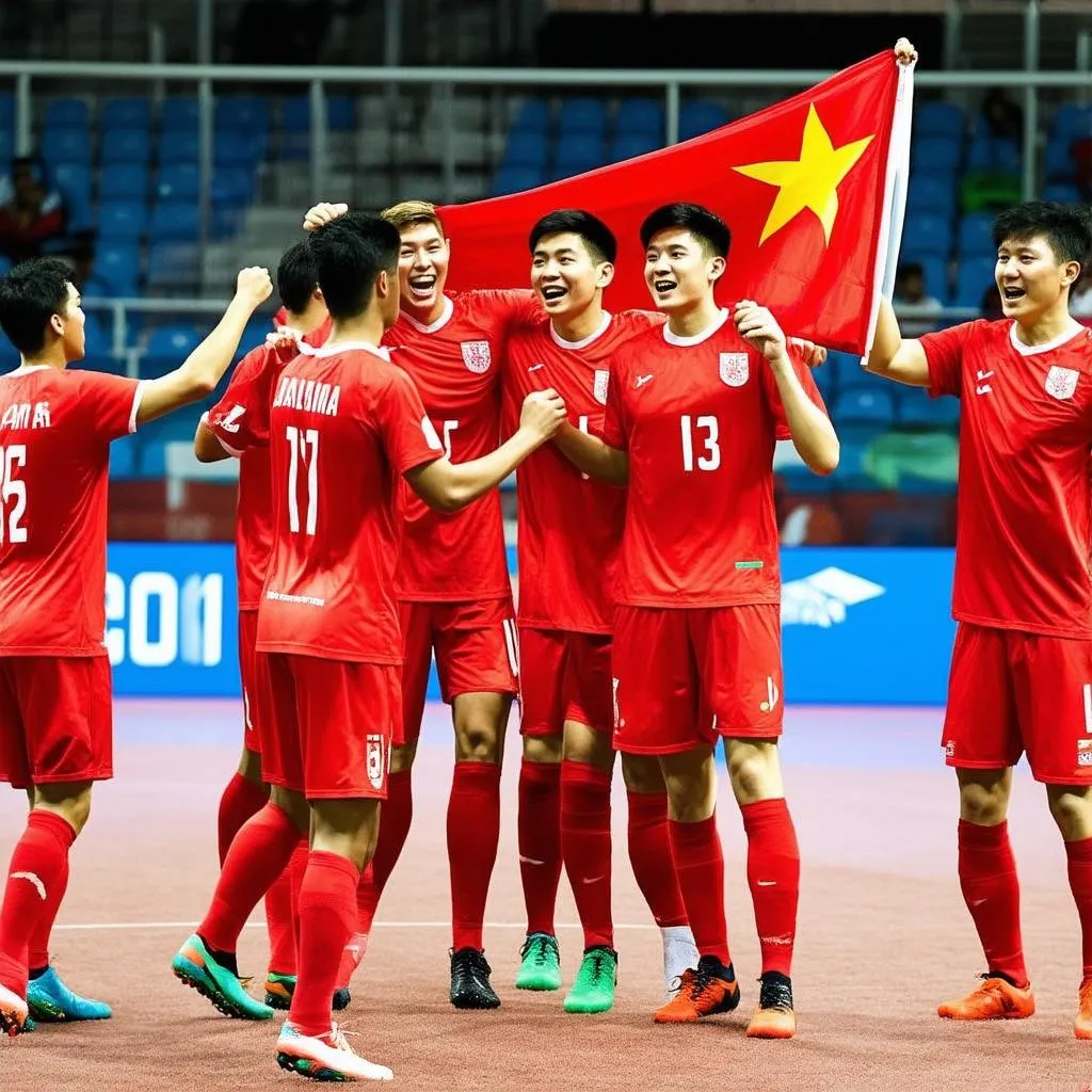 Tuyển Futsal Việt Nam tại AFC 2018