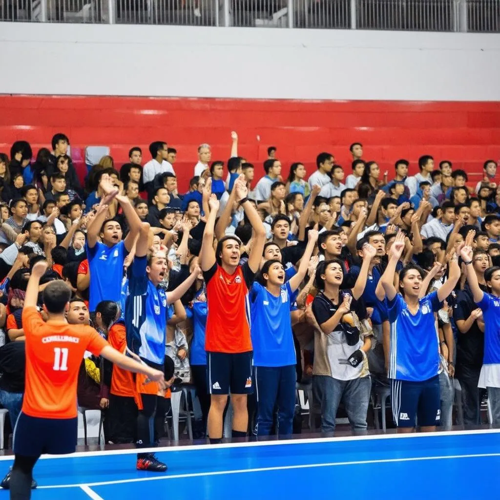 Cổ động viên Futsal HDBank