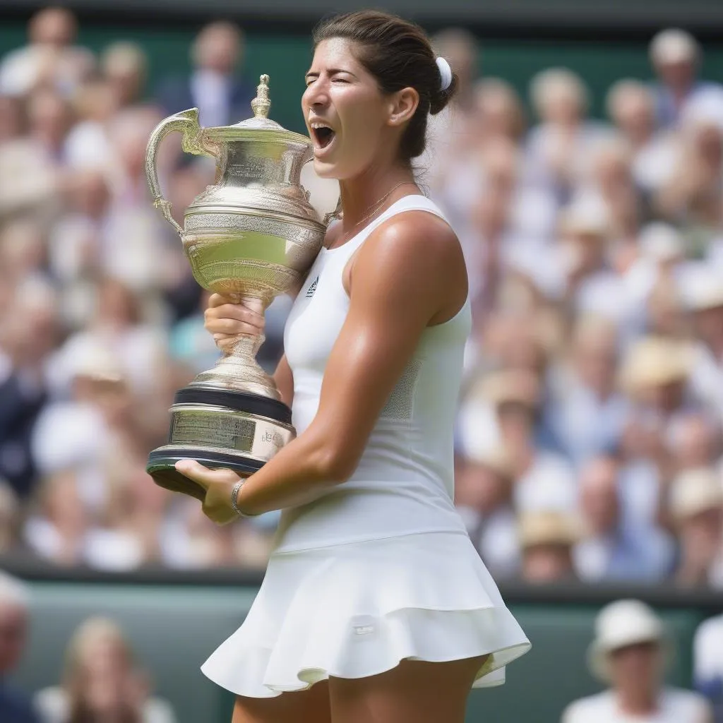 Garbiñe Muguruza giành chức vô địch Wimbledon 2017