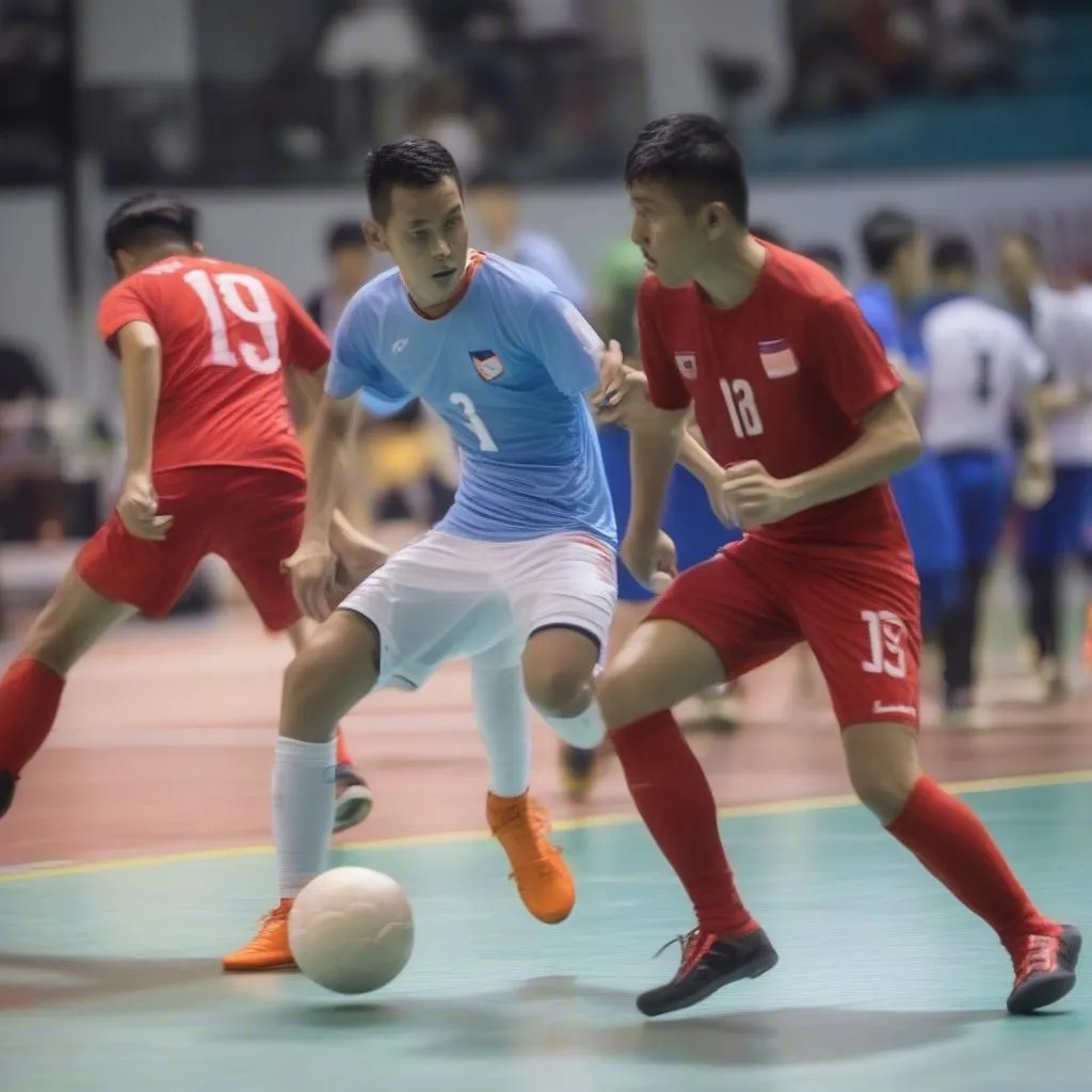 Tran chung ket Giải Futsal Đông Nam Á 2017