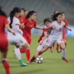 Giải vô địch bóng đá nữ U-19 châu Á 2019: Trận đấu Việt Nam vs Hàn Quốc