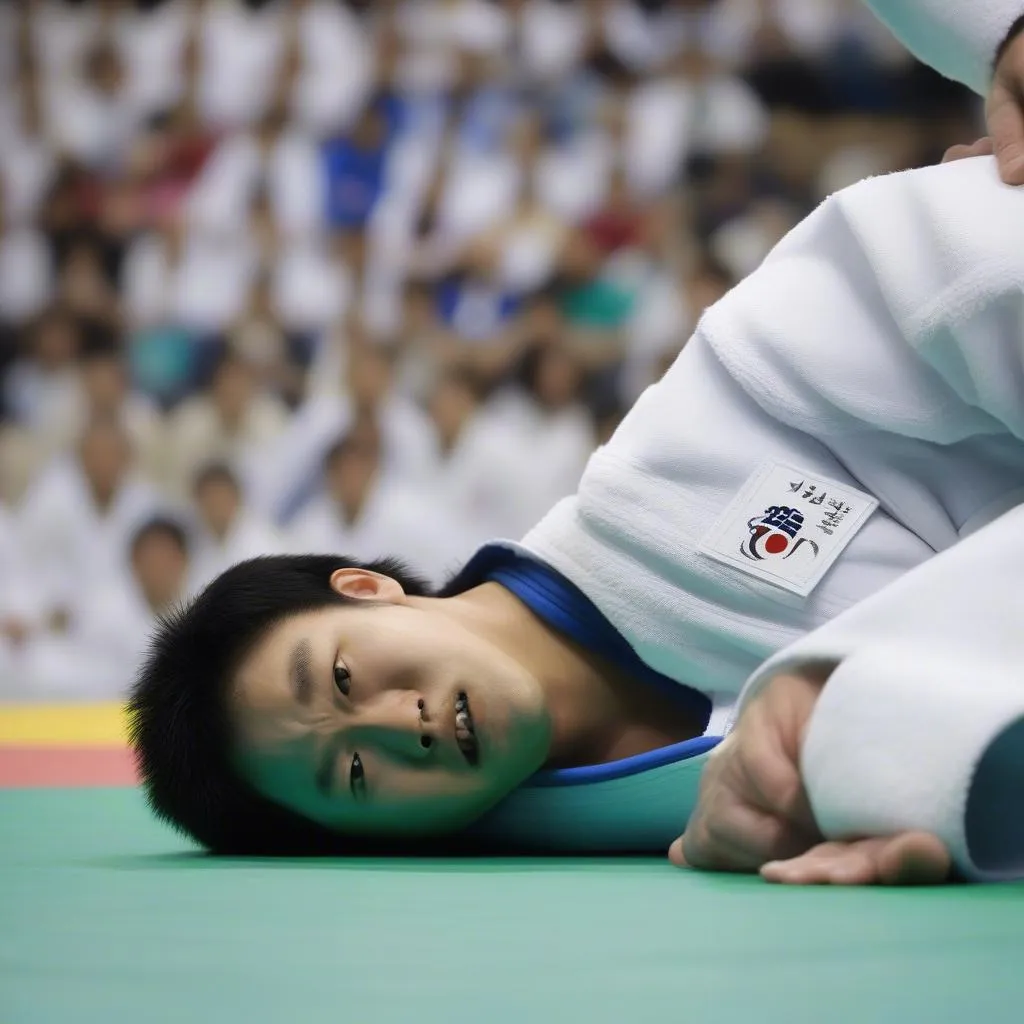 Kim Jae-bum, một võ sĩ Judo Hàn Quốc, đã phải nỗ lực phi thường để giành chiến thắng tại Giải Vô Địch Judo Thế Giới 2010