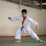 Giải Vô Địch Trẻ Karatedo Tỉnh Gia Lai 2018: Võ sĩ trẻ Nguyễn Văn A