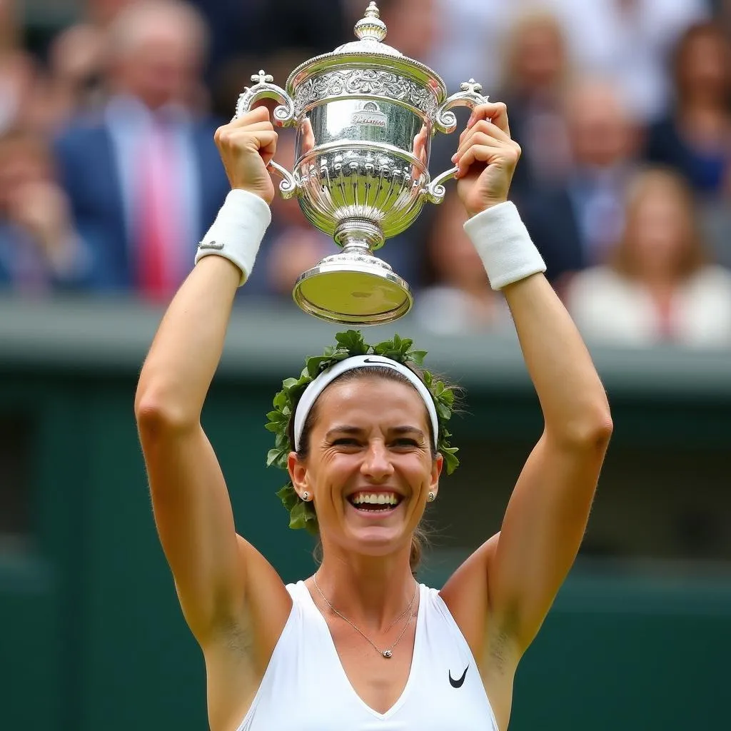 Simona Halep vô địch đơn nữ Wimbledon