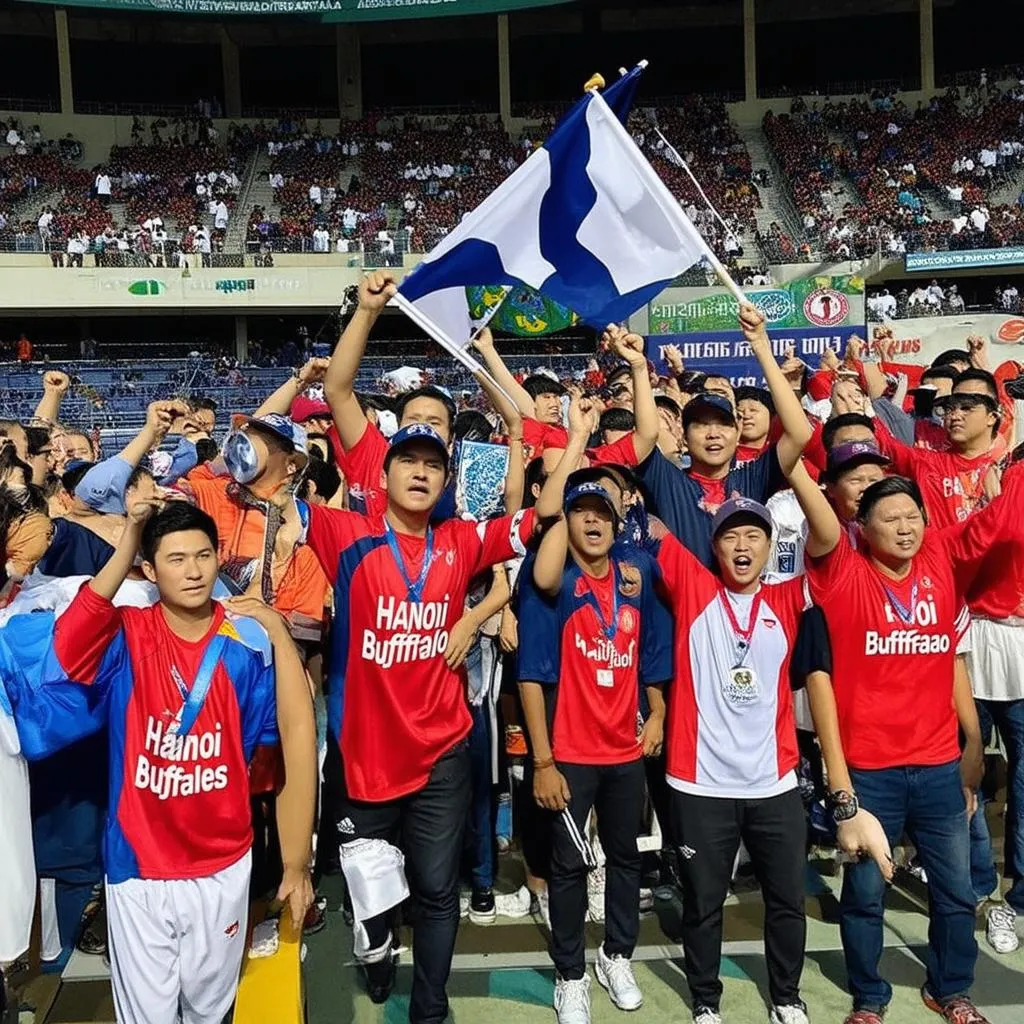 Hanoi Buffaloes fan