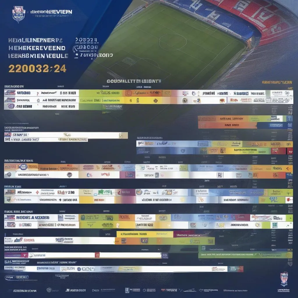 Lịch thi đấu Heerenveen mùa giải 2023-2024