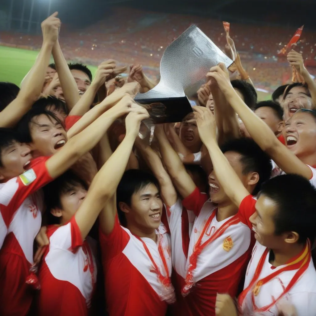 Hình ảnh U23 Việt Nam Vô địch SEA Games 2009