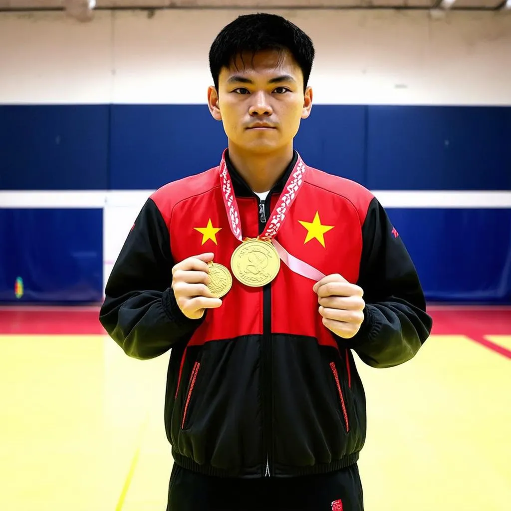 Hoàng Xuân Vinh tại ASIAD 2018