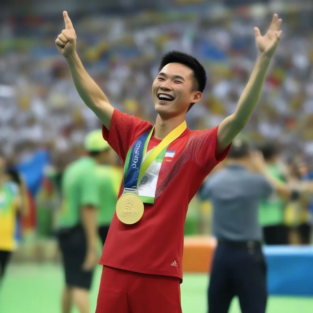 Hoàng Xuân Vinh vô địch Olympic bắn súng Việt Nam tại Rio 2016