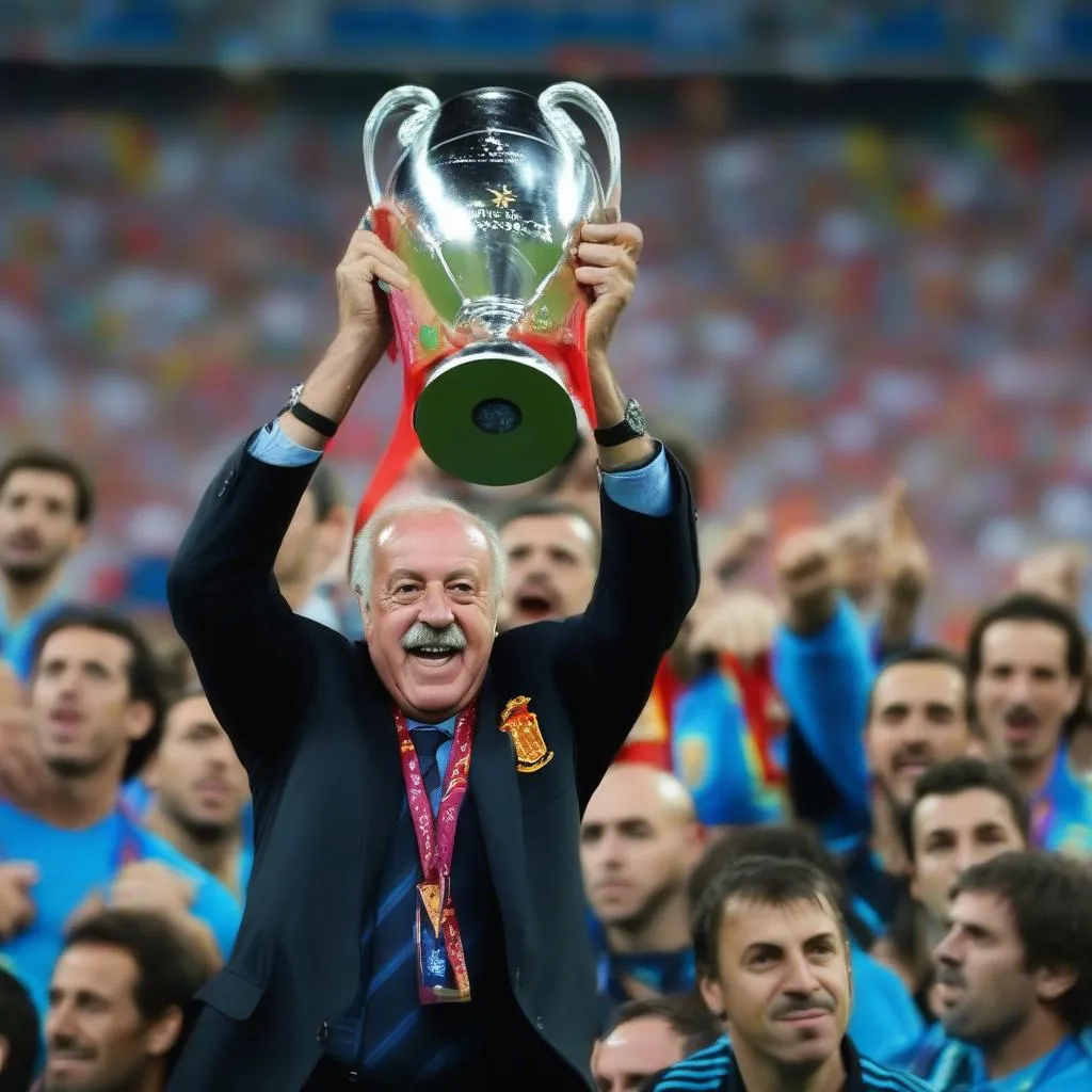 Vicente del Bosque - Huấn luyện viên đội tuyển Tây Ban Nha vô địch Euro 2012