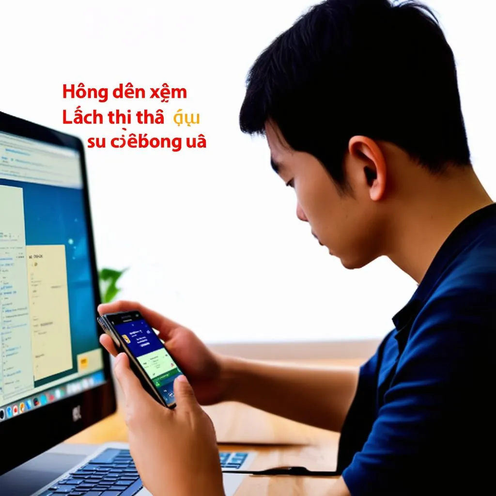 Hướng dẫn xem lịch thi đấu bóng đá