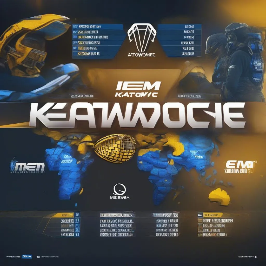 Lịch thi đấu IEM Katowice 2020: Giải đấu CS:GO đỉnh cao