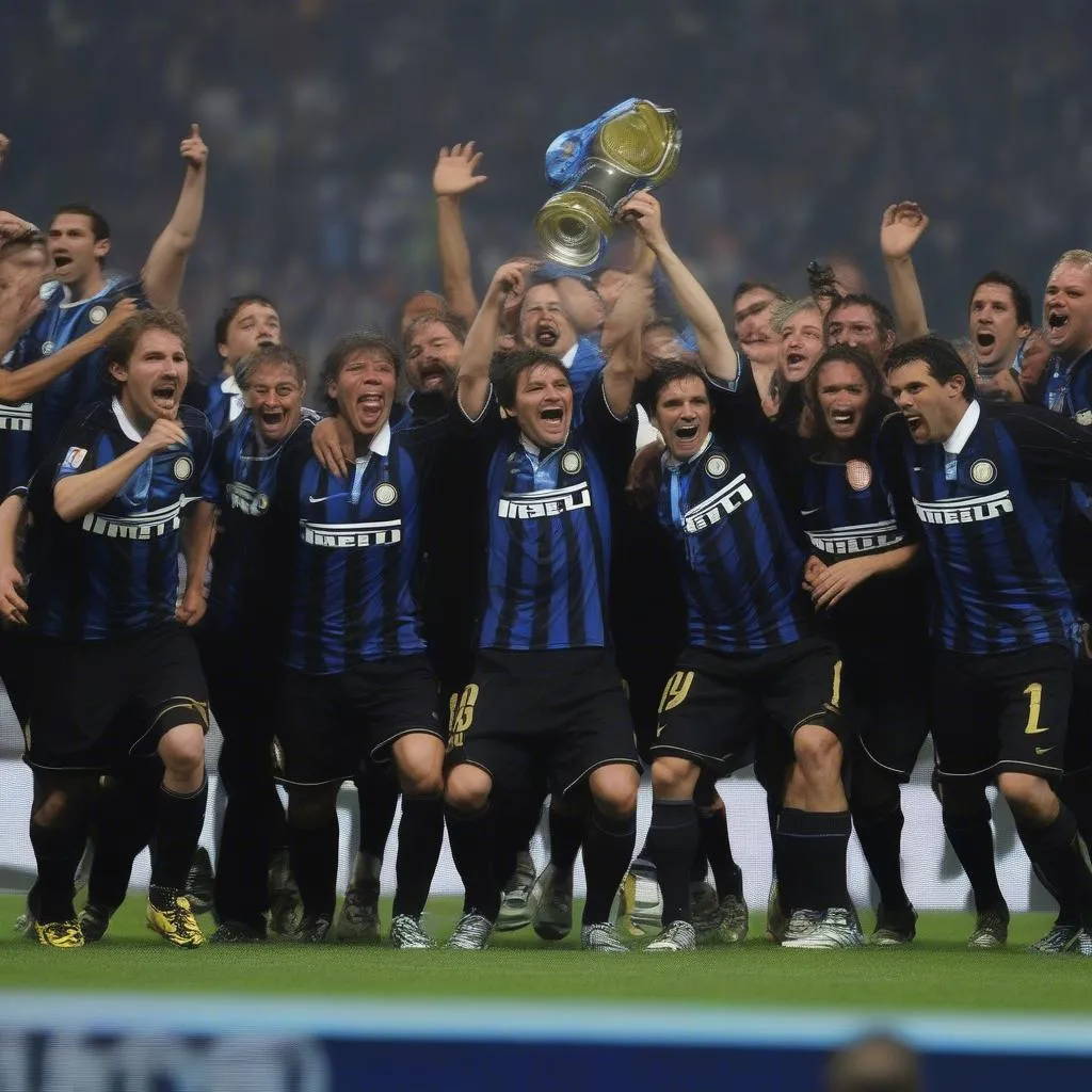 Inter Milan vô địch C1 năm 2010