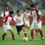 Hình ảnh đội tuyển Iran thi đấu trong vòng bảng Asian Game 2007