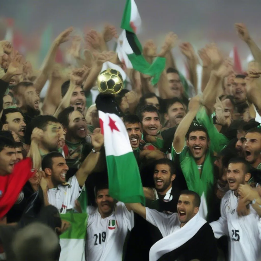 Iraq vô địch Asian Cup 2007 - Cảnh lễ