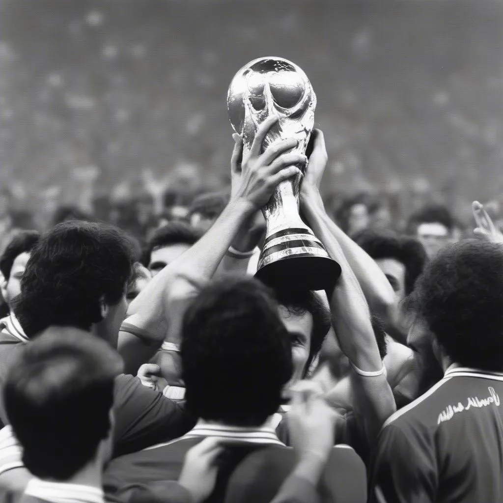 Hình ảnh đội tuyển Italia vô địch World Cup 1982