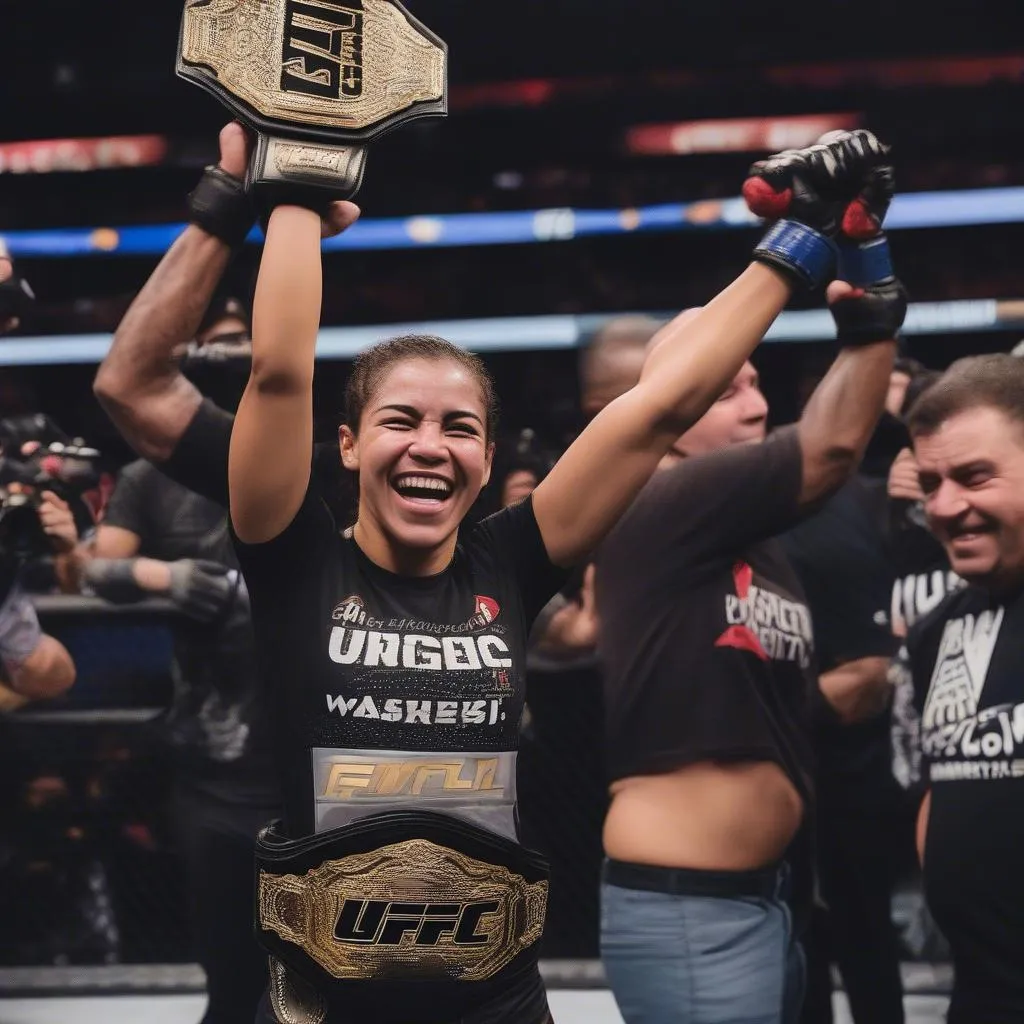 Jéssica Andrade giành chức vô địch UFC