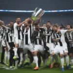 Juventus ăn mừng chức vô địch