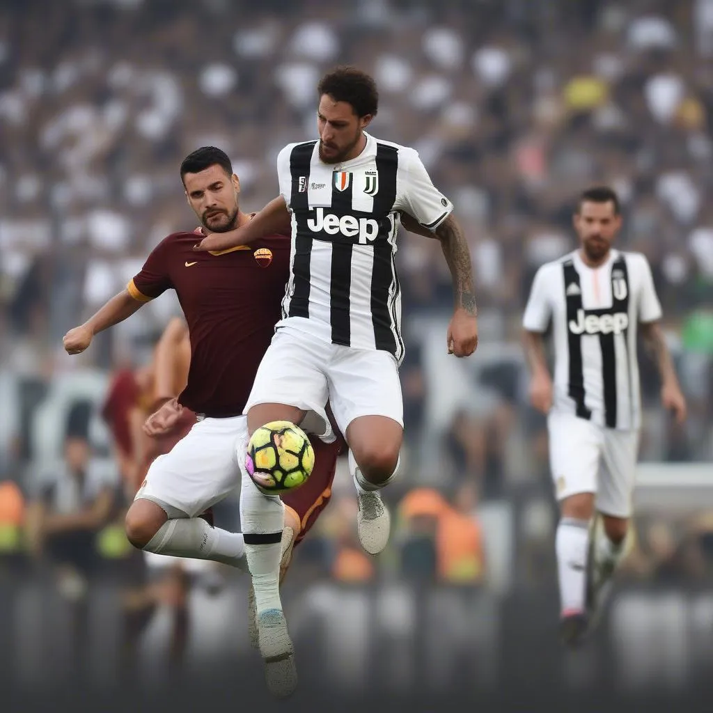 Juventus và AS Roma tranh chức vô địch Serie A 2017 