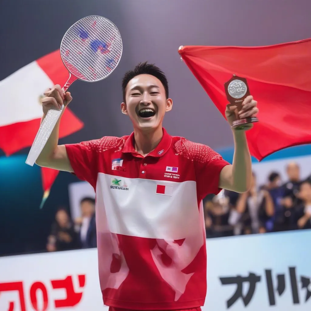 Kento Momota, vô địch giải cầu lông thế giới 2018