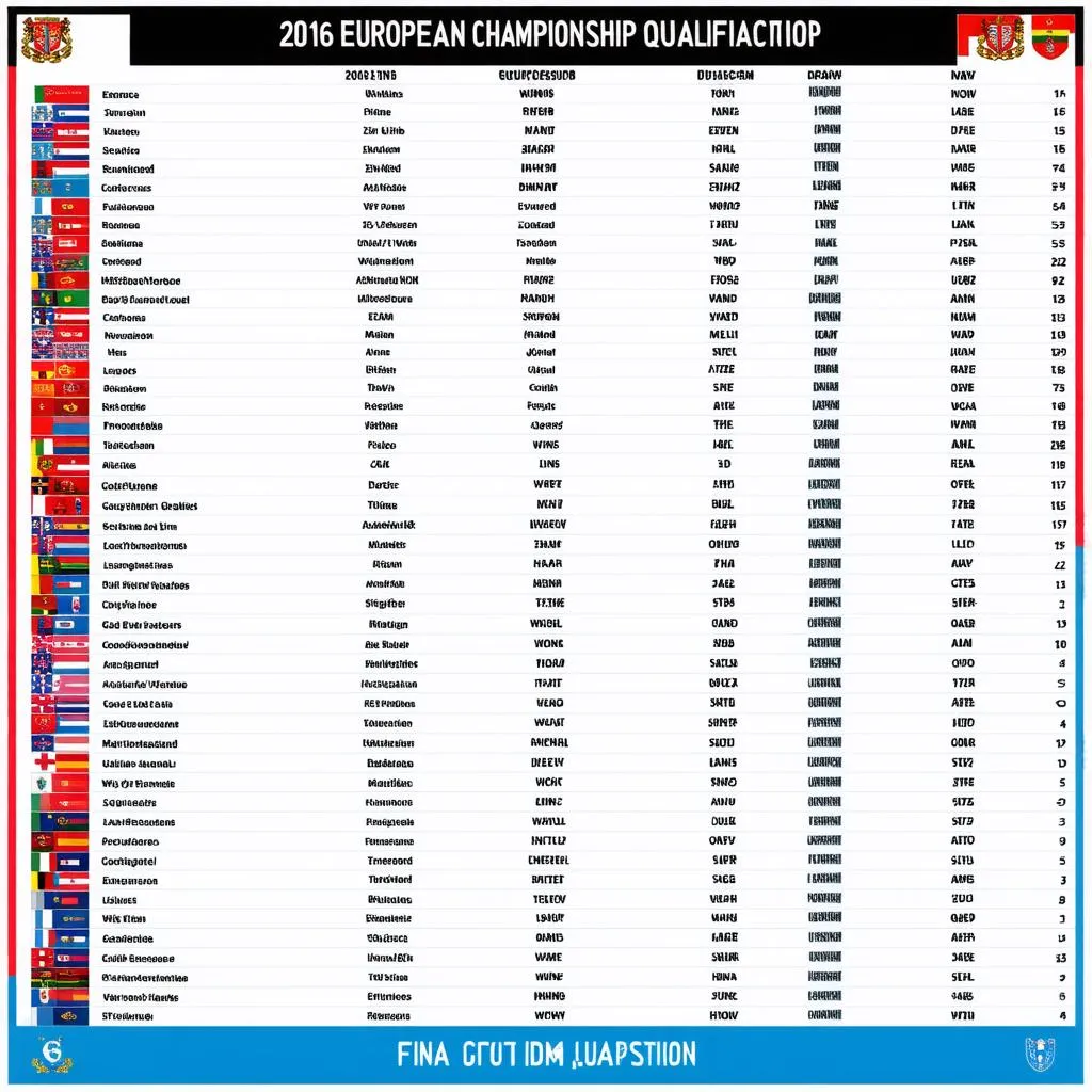 Kết quả vòng loại Euro 2016