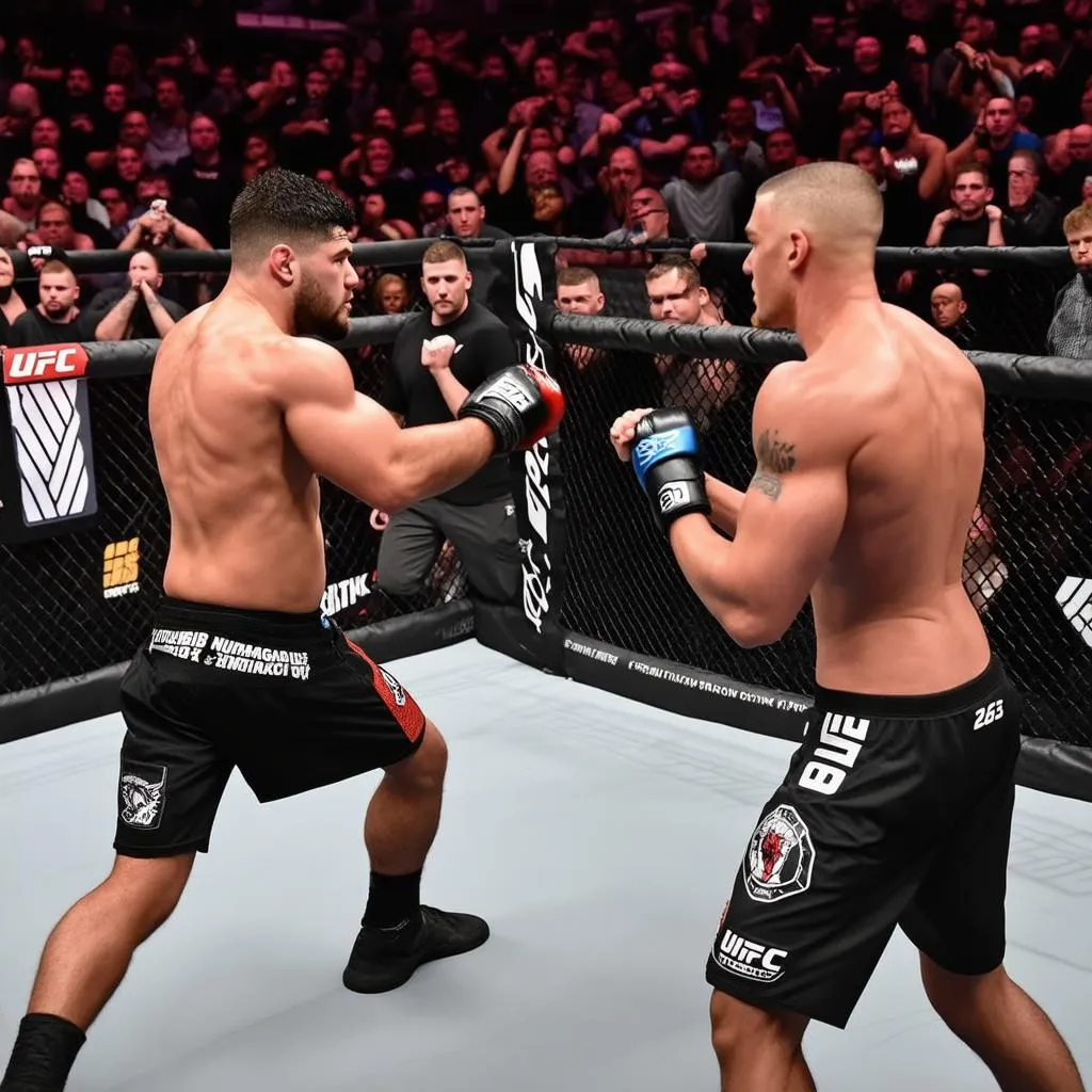 Khabib vs Poirier tại Abu Dhabi