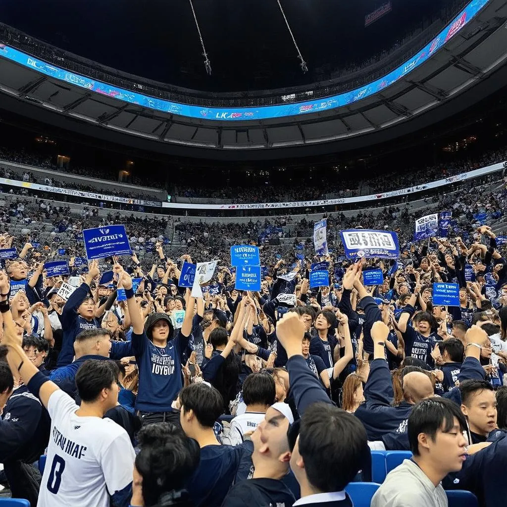 Crowded LCK 2018 stadium