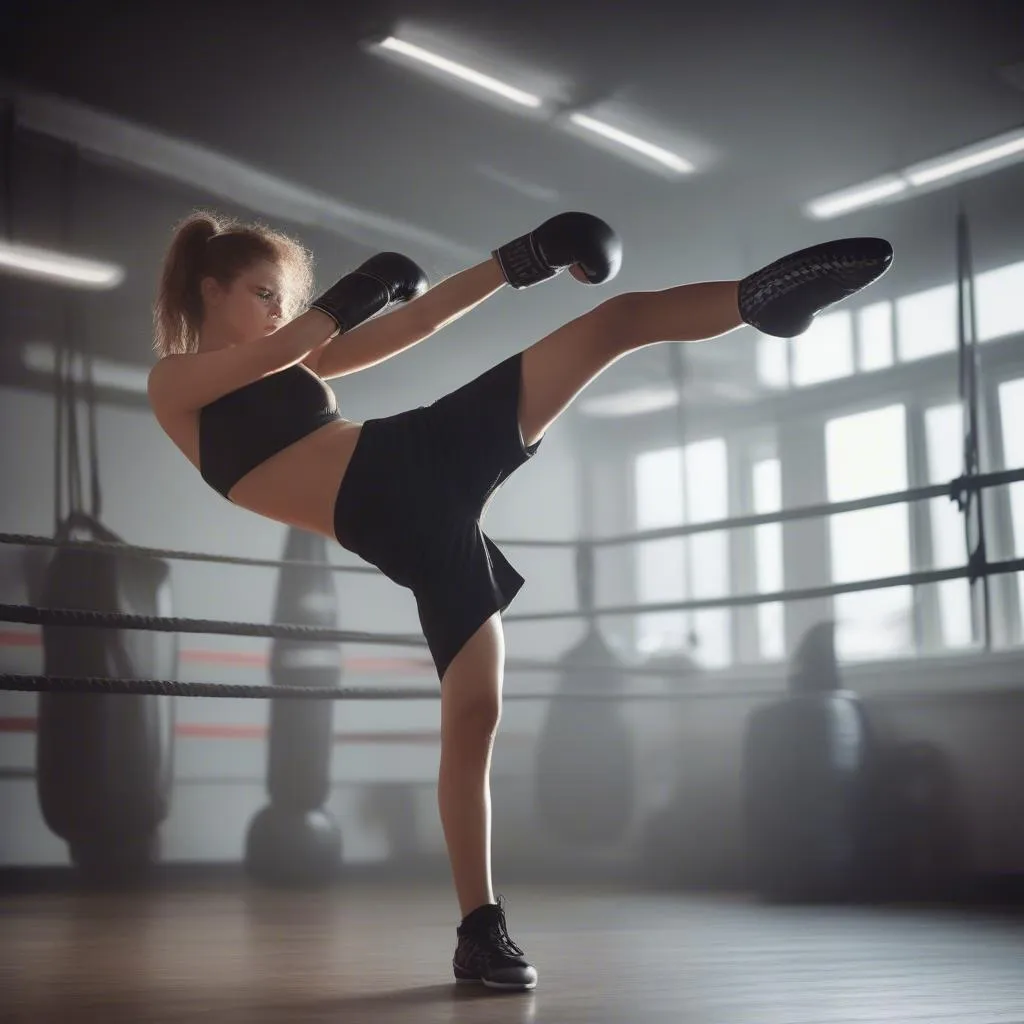 Kickboxing Training to Enhance Physical Fitness