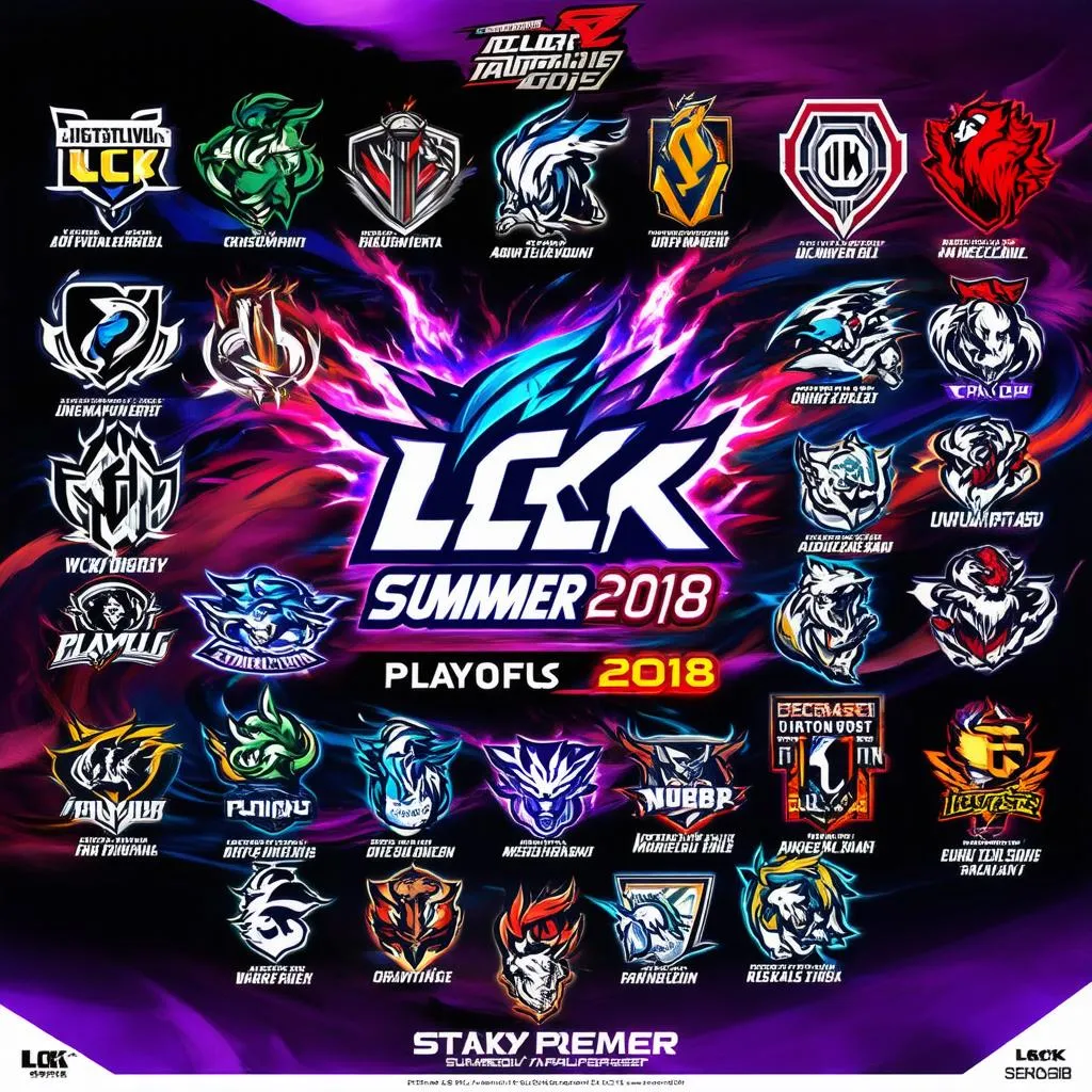 Các đội tuyển tham gia LCK Mùa Hè 2018