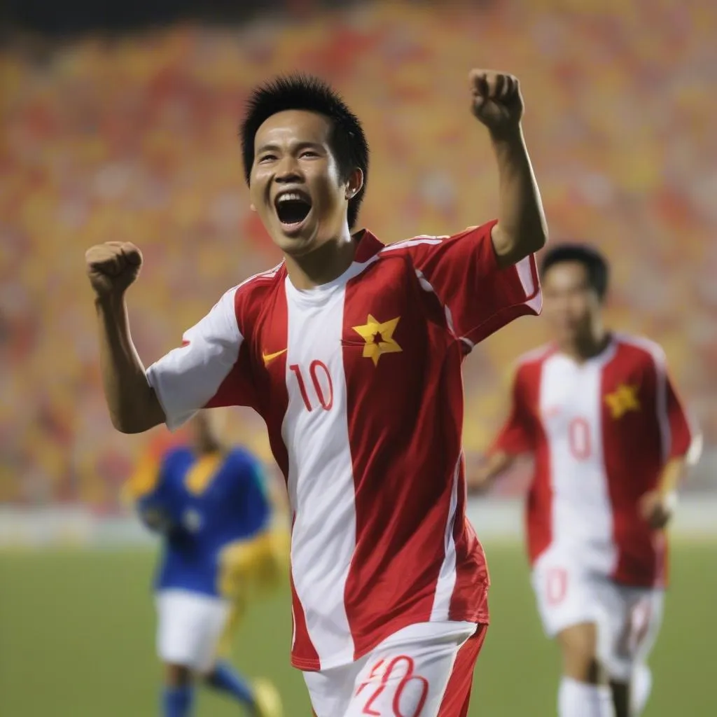 Lê Công Vinh ghi bàn giúp Việt Nam vô địch AFF Cup 2008