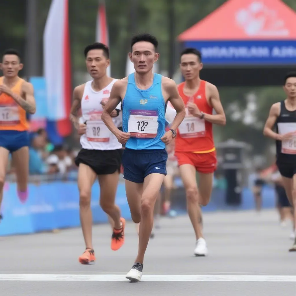 Lê Văn Tuấn vô địch chạy marathon SEA Games 31