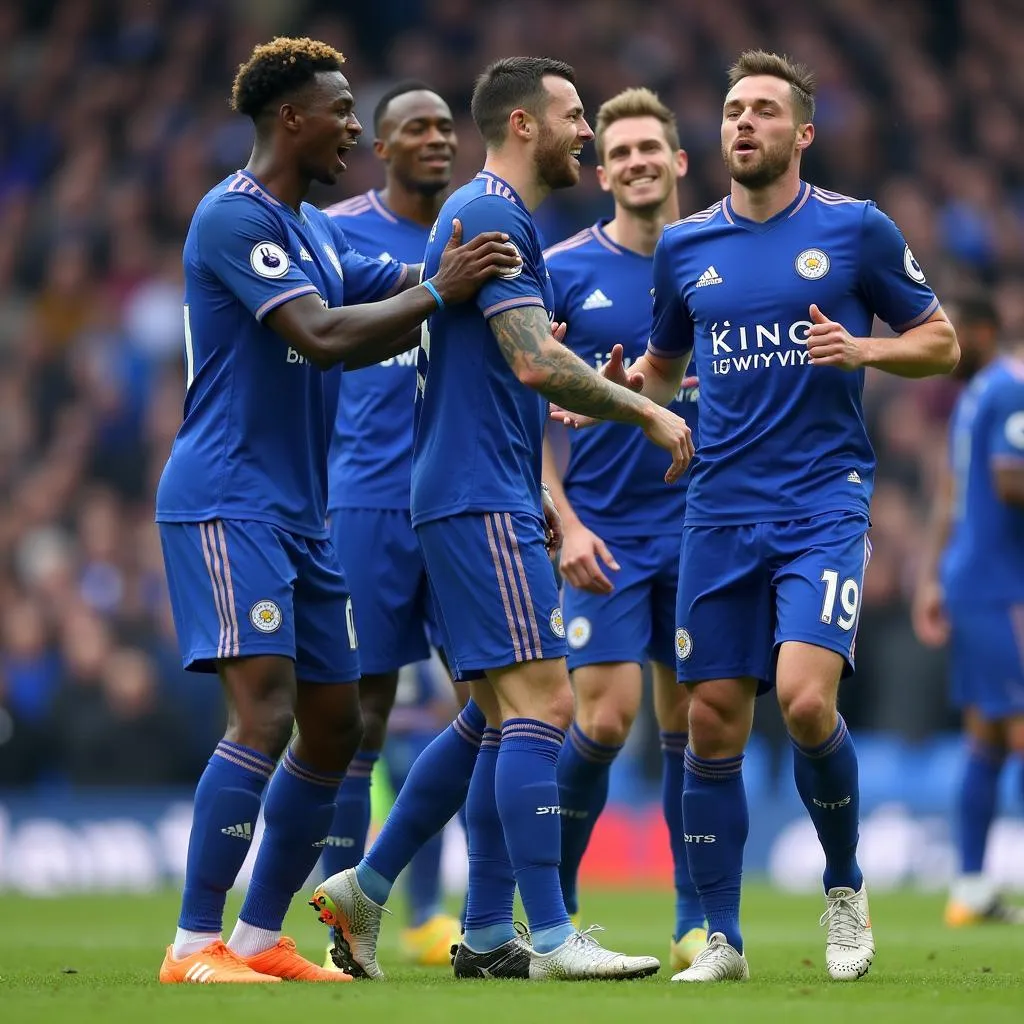 Hàng phòng ngự vững chắc Leicester City