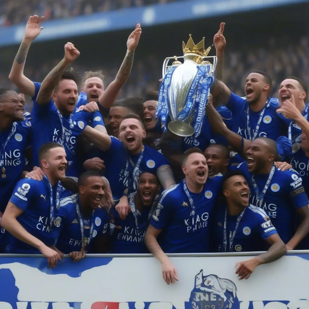 Leicester City vô địch Ngoại hạng Anh 2016