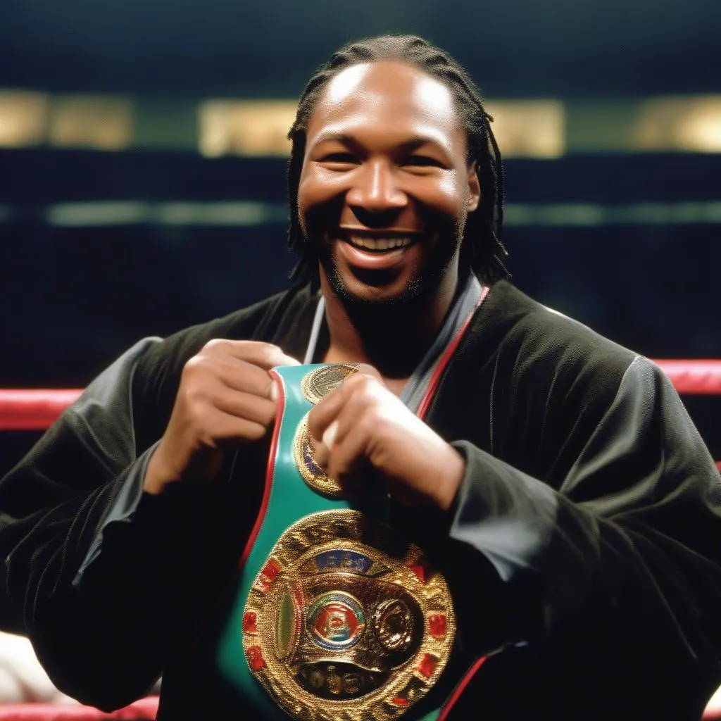 Lennox Lewis, vô địch quyền anh hạng nặng thế giới