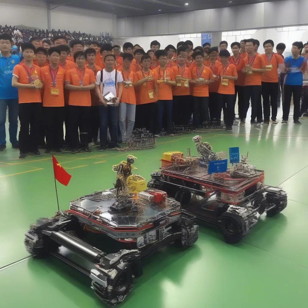 Danh sách các đội tuyển Robocon Việt Nam từng giành giải thưởng tại các giải đấu quốc tế