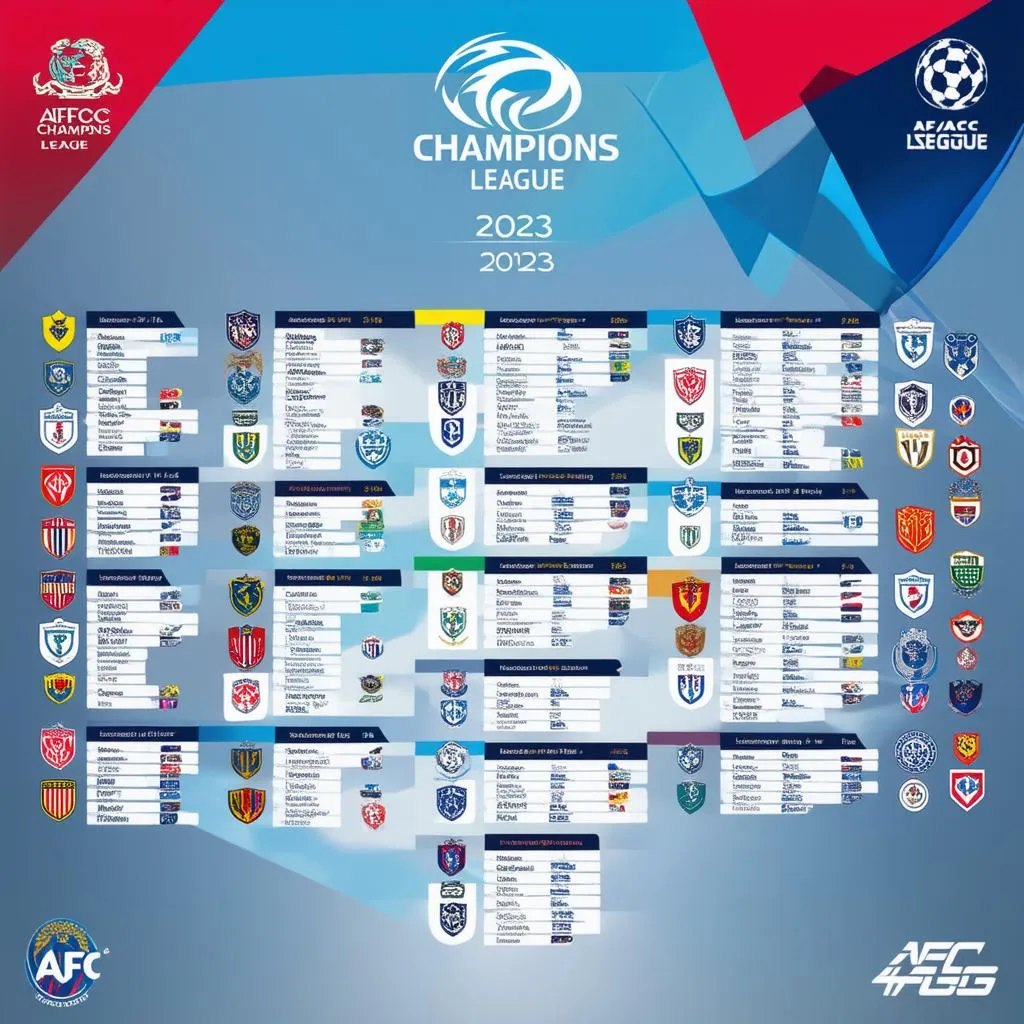 Lịch thi đấu AFC Champions League 2023