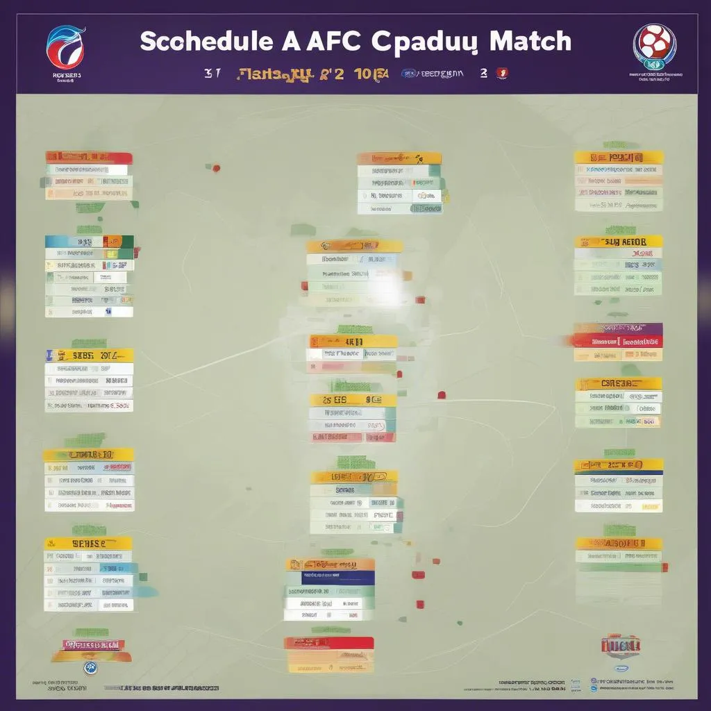 Lịch Thi Đấu AFC Cup