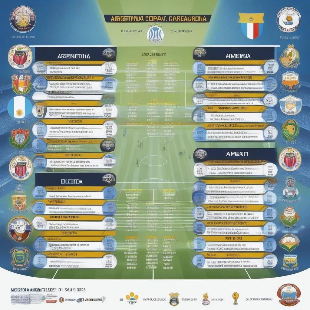 Lịch thi đấu Argentina Copa América