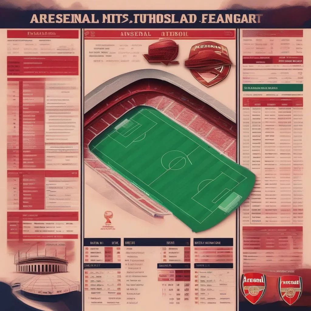 Lịch thi đấu Arsenal mùa giải mới 2023/2024