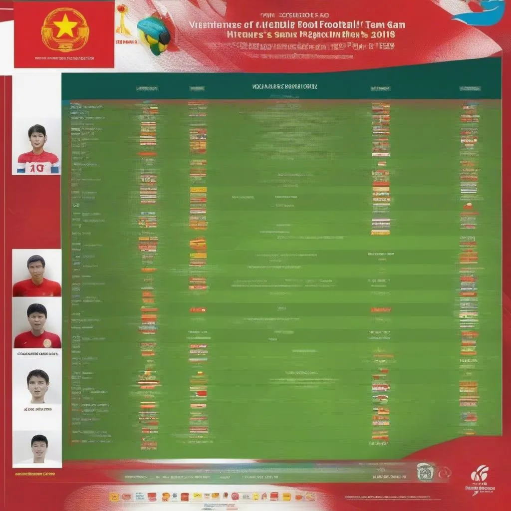 Lịch thi đấu Asiad 2018 bóng đá Việt Nam