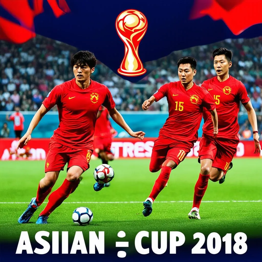 Lịch thi đấu Asian Cup 2018 Việt Nam