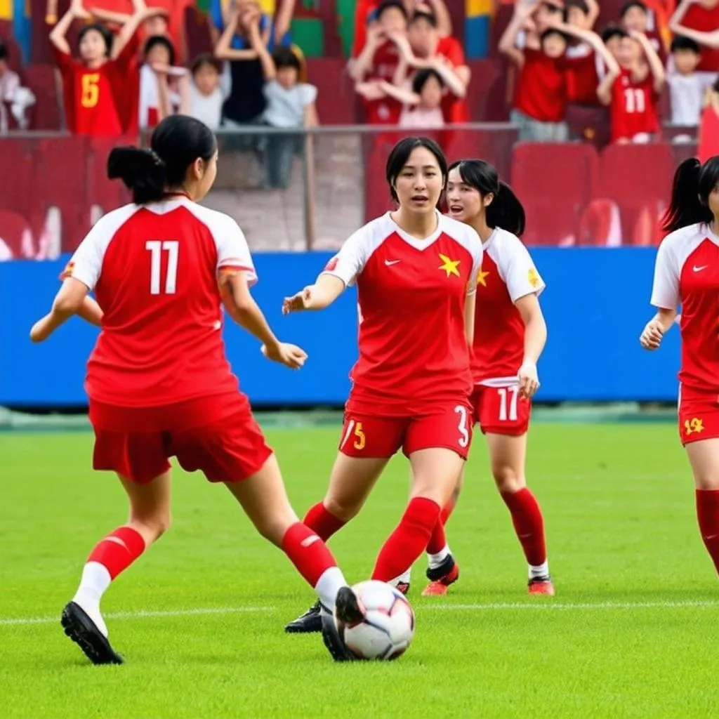 Lịch thi đấu Asian Cup Nữ Việt Nam