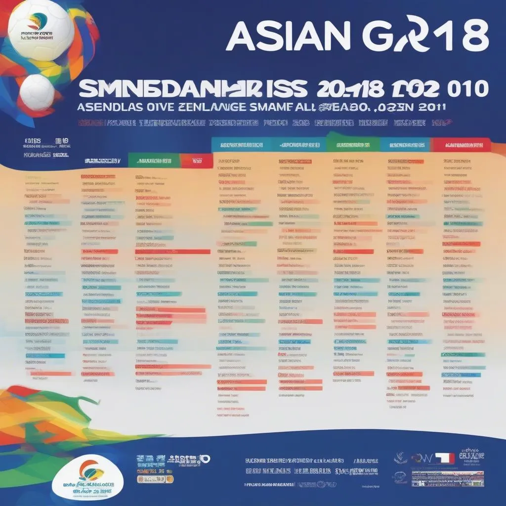 Lịch thi đấu bán kết Asiad 2018