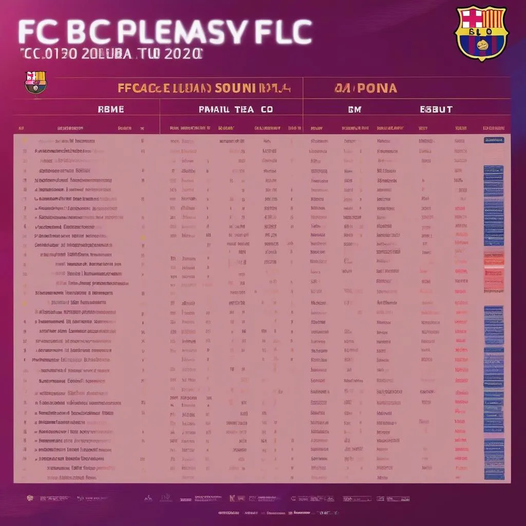 Lịch Thi Đấu Barca Champions League 2019