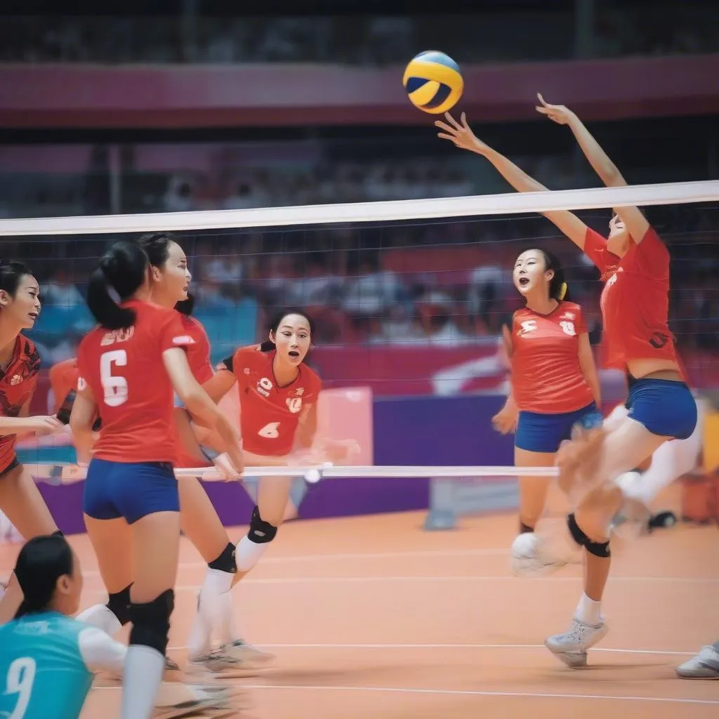 Lịch thi đấu bóng chuyền nữ SEA Games